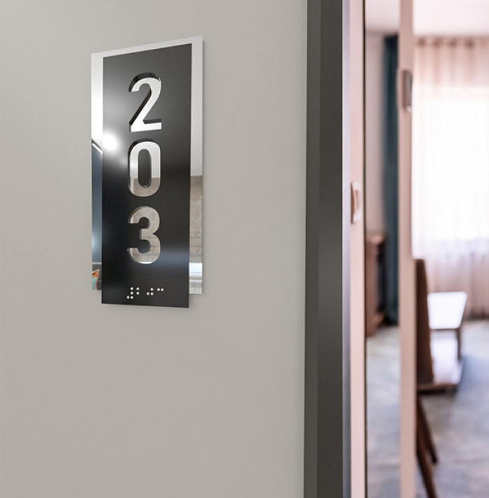 Attēls Dizaina durvju plāksnes