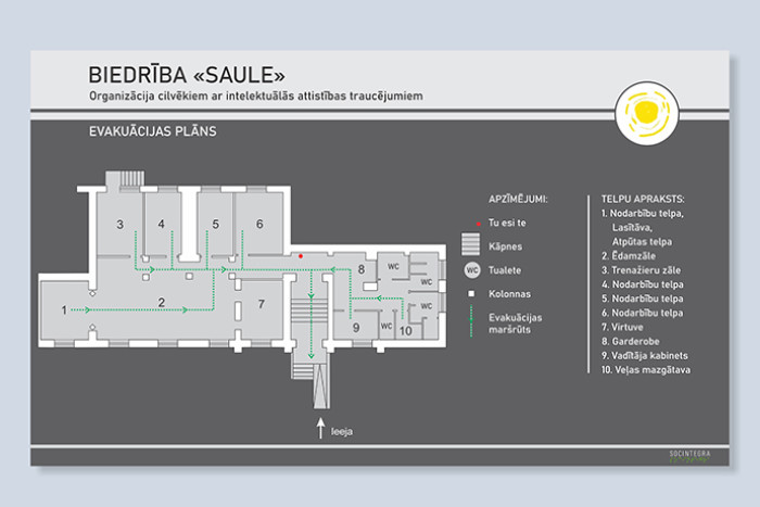 Attēls Evakuācijas plāni