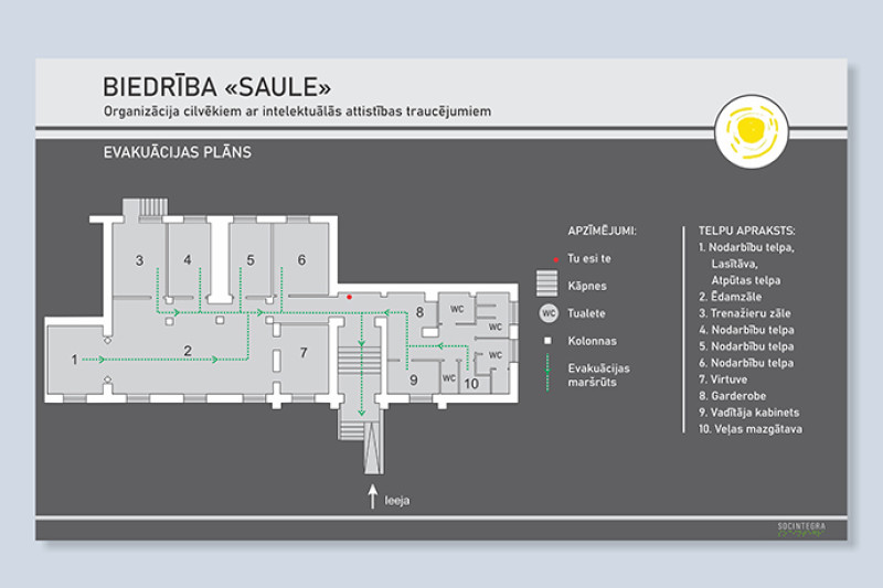 Attēls Taktilās kartes