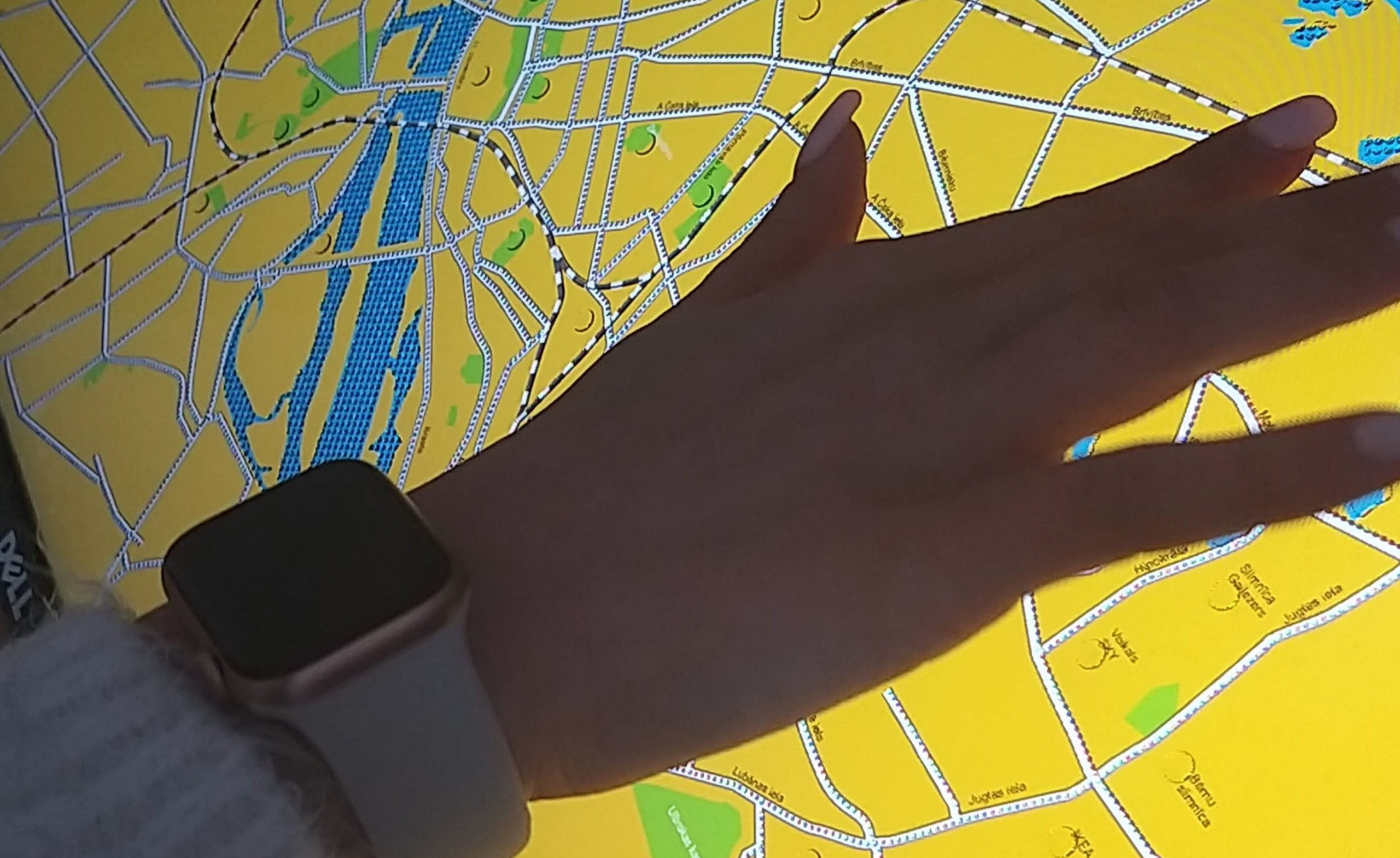 Image Project "I see no barriers" - interactive tactile map of Riga