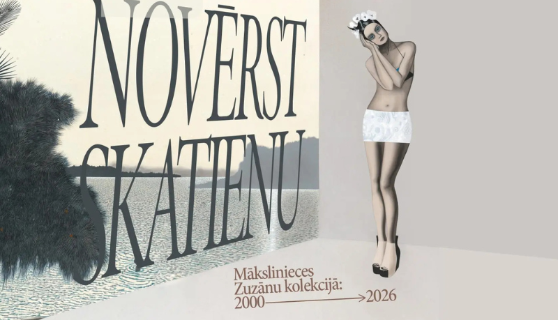 Attēls Izstāde “Novērst skatienu” mākslas muzejā Zuzeum - piekļūstama cilvēkiem ar redzes traucējumiem