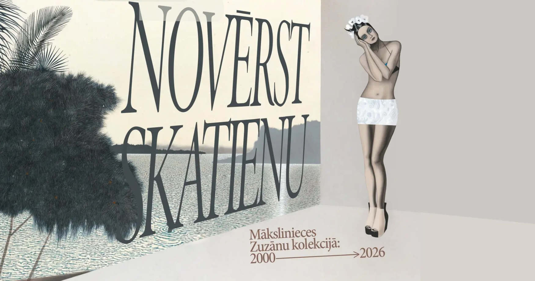 Attēls Izstāde “Novērst skatienu” mākslas muzejā Zuzeum - piekļūstama cilvēkiem ar redzes traucējumiem
